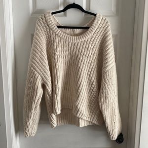 Super soft oversized knit sweater